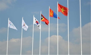 Flag-raising ceremony welcomes Vietnamese athletes to 2nd Asian Para Games